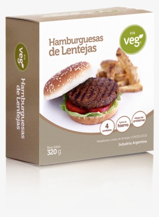 Hamburguesa De Lenteja - Bun