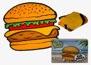 Toalla Playa Hamburguesa - Beach Towels