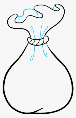 How To Draw Cartoon Money - Line Art