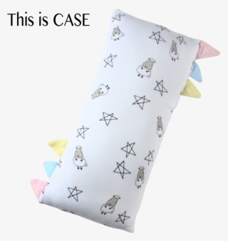 Bed-time Buddy Case White Small Star & Sheepz With - Elephant