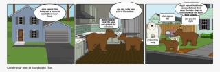 Three Bears - Cartoon