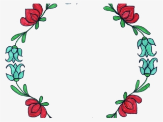 Drawn Circle Floral - Miss You My Papa