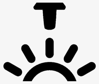 Sunrise Clipart Sundown - Black Transparent Sun Icon