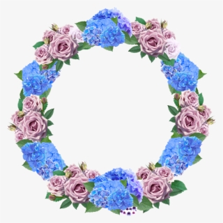 Blue Wreath Png - Floribunda