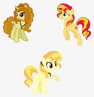 Sunrise Clipart Radiance - Mlp Adagio Dazzle Pony