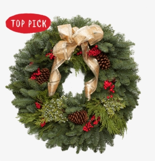 100% Fresh Christmas Wreaths - Oregon Wreath