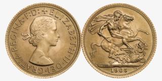 1965 Queen Elizabeth Ii Sovereign Extremely Fine - Cash