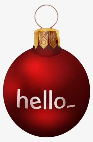 Recomendado Rojo Mate - Christmas Ornament