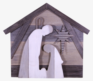 Holy Family Wall Plaque - Plywood