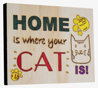 Wood Plaque Signs - Cartoon