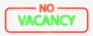 No Vacancy Neon Sign - Parallel