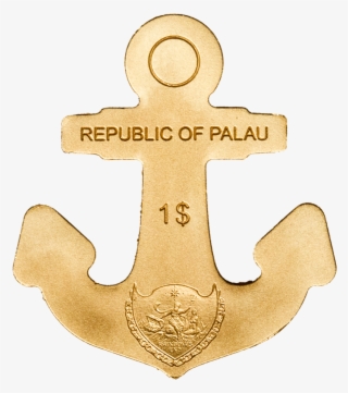 Golden Anchor - Cross