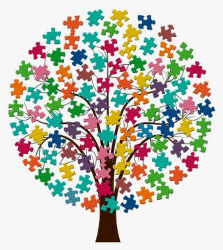 News - Tree With Puzzle Pieces As Leaves