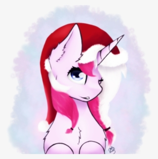 Lilrandum, Bloom, Bust, Christmas, Edit, Hat, Holiday, - Cartoon