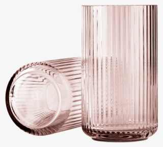 Lyngby Vase 25cm Glass Burgundy Lyngby - Lyngby Porcelæn Lyngby Vase