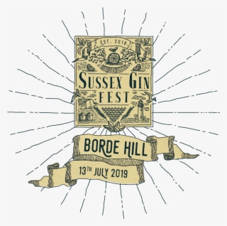 Sgf® Logo 2019 Teaser - Sussex Gin Fest