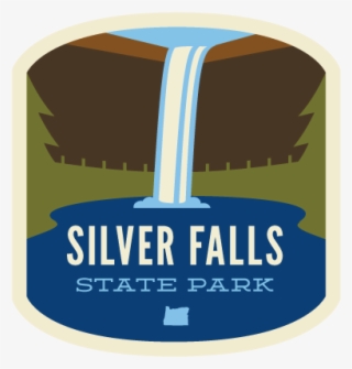 Silver Falls State Park Sticker - Label
