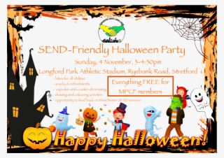 Poster For Mpcf's Send Halloween Party - Рамка Хэллоуин Png