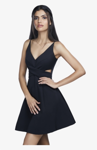 Black Short Dress By Forever New - Photo Shoot