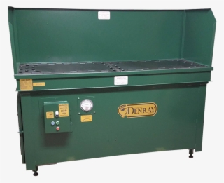 Denray 28" X 72" Down Draft Grind Table, - Wood
