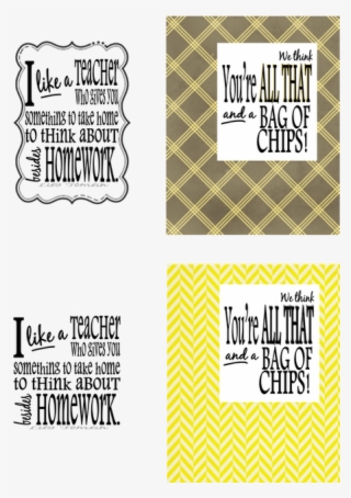 Free Printable Card - You Re All That And A Bag