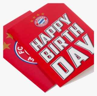 Card-set Happy Birthday/logo - Fc Bayern Munich