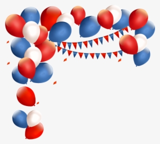 Red And Blue Balloons Png