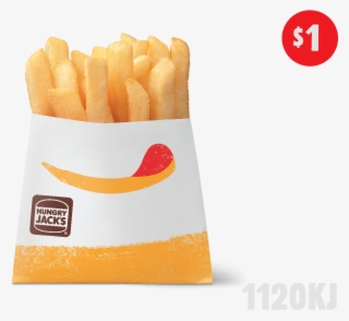 Small Thick Cut Chips - Hungry Jacks Super Stunner