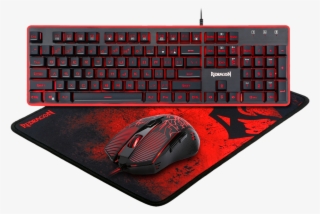 Redragon S107 Gaming Keyboard, Mouse, Mouse Pad, Mechanical - Redragon Keyboard And Mouse Combo