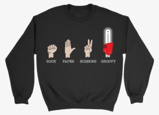 Rock, Paper, Scissors Groovy - Shirt