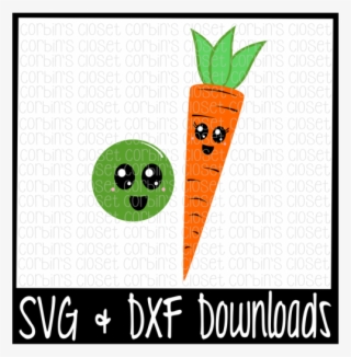 Free Kawaii Peas And Carrots * Kawaii Pair Cutting - Proud Softball Mom Svg