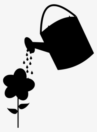 Download Png - Watering Can Png Silhouette