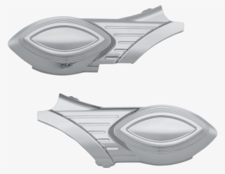 Kuryakyn 8846 Chrome Rear Swingarm Covers For 15-16 - Motorcycle