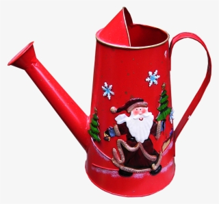 Christmas Decoration Watering Can - Teapot