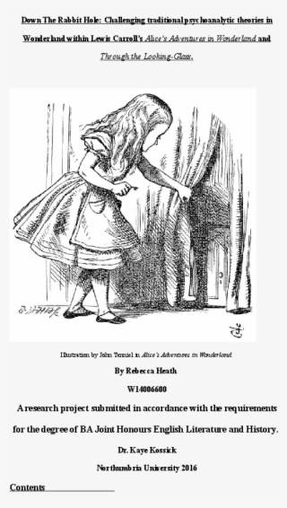 Docx - Alice In Wonderland Illustrations