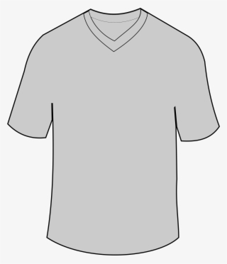 Aee Df Cinza - Camisa Cinza Frente E Costa