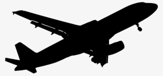 Airplane Silhouette - Wide-body Aircraft