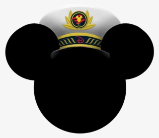Captain Hat Mickey Head Photo Capthatmh Pngcaptain - Mickey Mouse