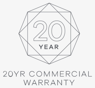20 Year Warranty - Circle