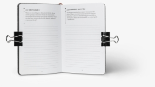 Opened Notebook - Book