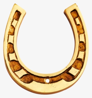 Horseshoe - Horseshoe Gold Png