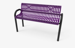 Lexington Mod Bench With Back - Bench