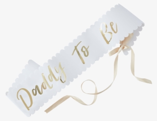 Oh Baby Daddy To Be Sash - Baby Shower Decorations