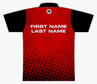 Motiv Black Dots Dye Sublimated Jersey - Polo Shirt