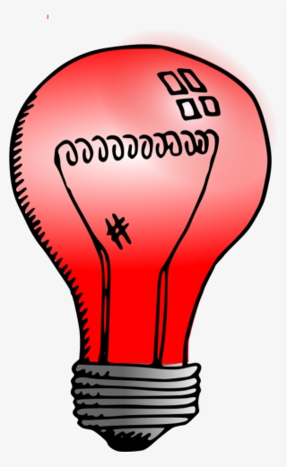Light Bulb Cartoon - Black And White Light Bulb Clip Art