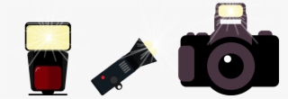 On Camera External Flash Also Refers To The Type Of - Illustration