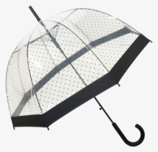 Black Dots Bul1222 - Ombrello Trasparente A Cupola