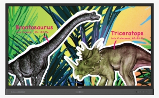 Not Only Does It Come With Germ-resistant Screen, But - Benq 4k Interactive Flat Panel