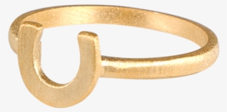 Sweet Ring In Sterling Silver With A Horseshoe - Body Jewelry