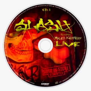 Slash Made In Stoke 24/7/11 Cd Disc Image - Slash Made In Stoke Cover Cd